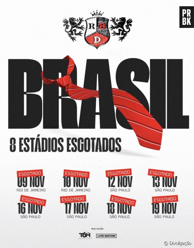 RBD esgota os 8 shows da "Soy Rebelde Tour" no Brasil. Veja datas