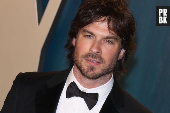 Os olhos azuis de Ian Somerhalder são penetrantes