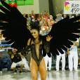  Sabrina Sato agita o sambodr&oacute;mo durante o carnaval carioca 