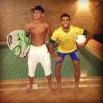Neymar e Pedro Scooby teriam se relacionado em suruba
