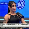 Sophia Barclay deu detalhes de suruba em festa de Neymar