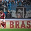 Gabriel Barbosa, o Gabigol, abriu o placar do Flamengo sobre o Grêmio pela Copa do Brasil