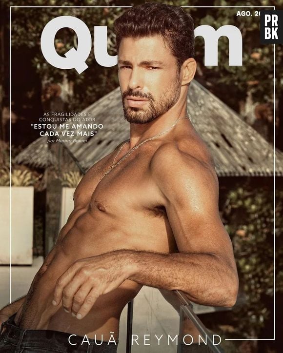 Cauã Reymond em foto sensual para a capa da Quem