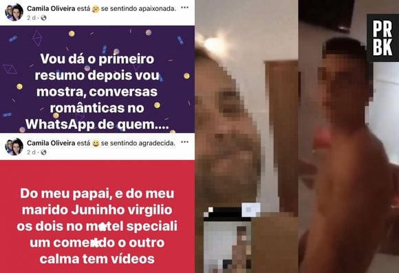 Traição do marido com o próprio pai: mulher descobre caso, expõe vídeos de motel e instala caos