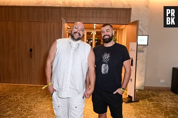 Tiago Abravanel e Fernando Polly foram alguns dos famosos que estiveram no show de Ivete Sangalo no Maracanã