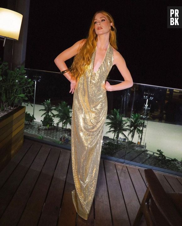 Marina Ruy Barbosa é a prova de que brilho sempre é tendência