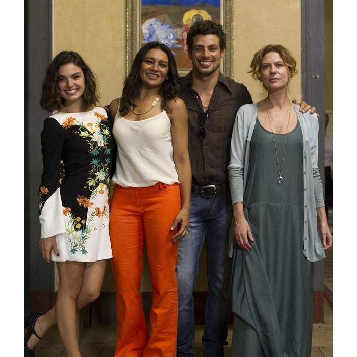 Além de Ísis Valverde e Cauã Reymond, Patrícia Pillar e Dira Paes também estão no elenco de &quot;Amores Roubados&quot;