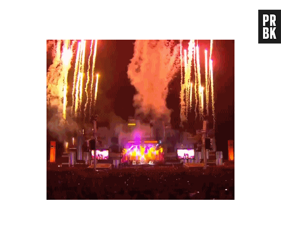 Fogos no Rock in Rio