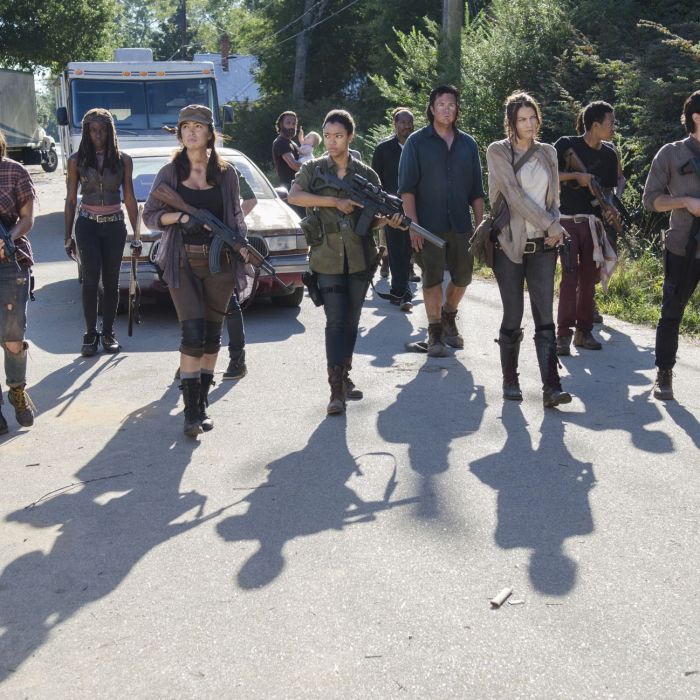 Recentemente, o grupo de sobreviventes de Rick (Andrew Lincoln) chegou à Alexandria em &quot;The Walking Dead&quot;