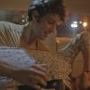 Depois de muito resistir, Laís (Luísa Arraes) aceita pedido de namoro de Rafael (Chay Suede) em "Babilônia"