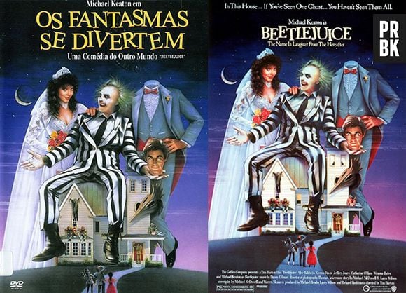 "Beetlejuice" se tornou "Os Fantasmas se Divertem"