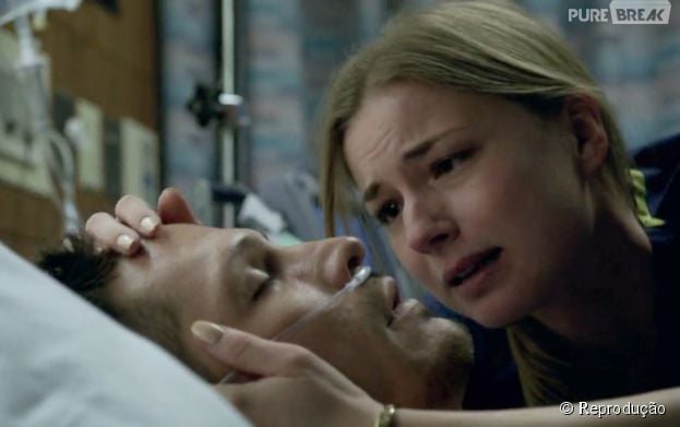 Em "Revenge", Emily (Emily VanCamp) quis matar Victoria (Madeleine Stowe) depois que ela quase assassinou Jack (Nick Wechsler)