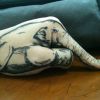 Conseguiu perceber o elefante nessa tatuagem interativa?