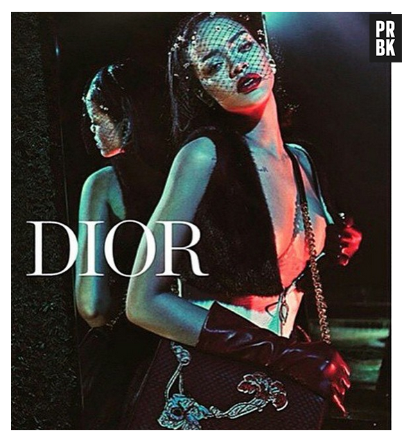 Rihanna fez uma sessão de fotos badaladíssima para a Dior