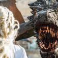 Em "Game of Thrones", Daenerys (Emilia Clarke) foi salva por seu Drogon
