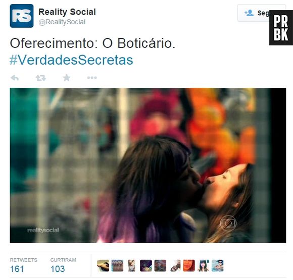 A polêmica do comercial da loja O Boticário também apareceu nos memes de "Verdades Secretas"