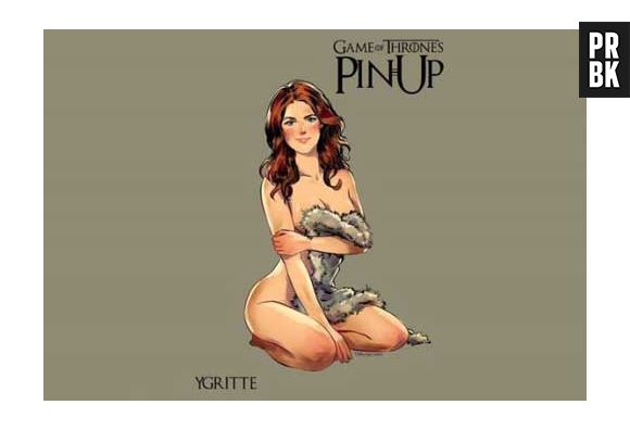Ygritte com bem menos roupa do que em "Game of Thrones"