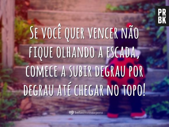 O primeiro passo para ser bem sucedido é começar a agir