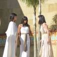 Nefertari (Camila Rodrigues) rejeita ajudar Yunet (Adriana Garambone), em "Os Dez Mandamentos": a m&atilde;e amaldi&ccedil;oa a filha 