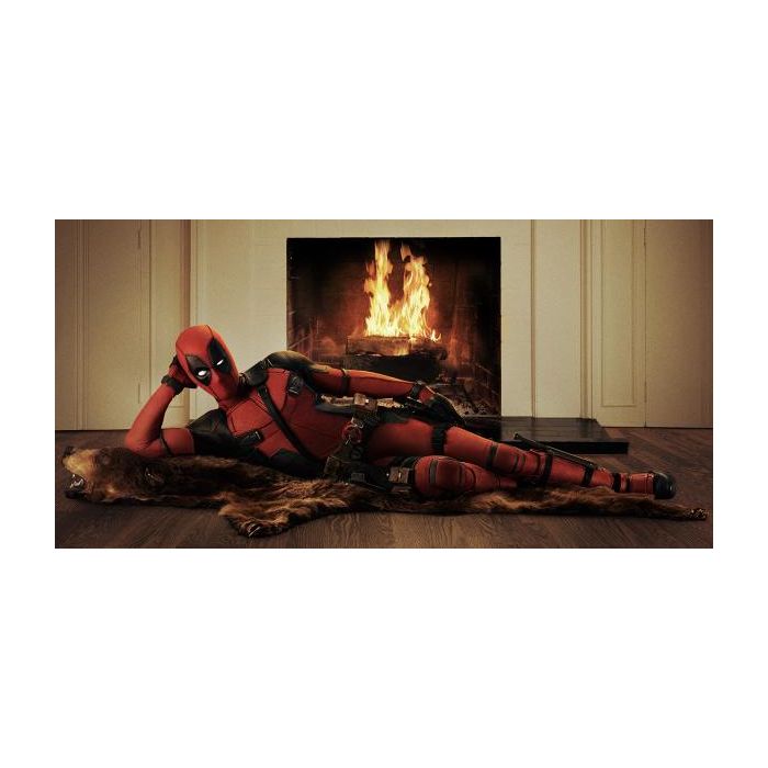  A primeira imagem de Ryan Reynolds usando o uniforme do mutante, em &quot;Deadpool&quot;, foi revelada h&amp;aacute; pouco tempo 
