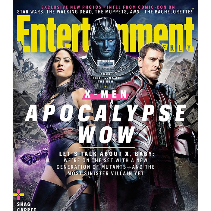  Os mutantes de &quot;X-Men: Apocalipse&quot; apareceram incr&amp;iacute;veis na capa da Entertainment Weekly! 