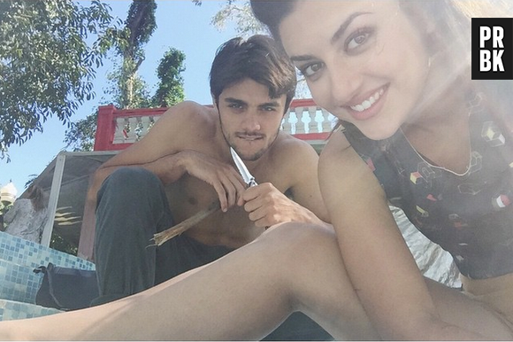 Assim como irmão Rodrigo Simas com Juliana Paiva, Felipe e Anaju Dorigon são muito amigos além das gravações de "Malhação"