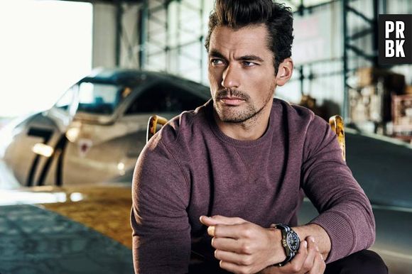 O britânico David Gandy é o segundo do ranking e principal modelo da grife Doce e Gabbana