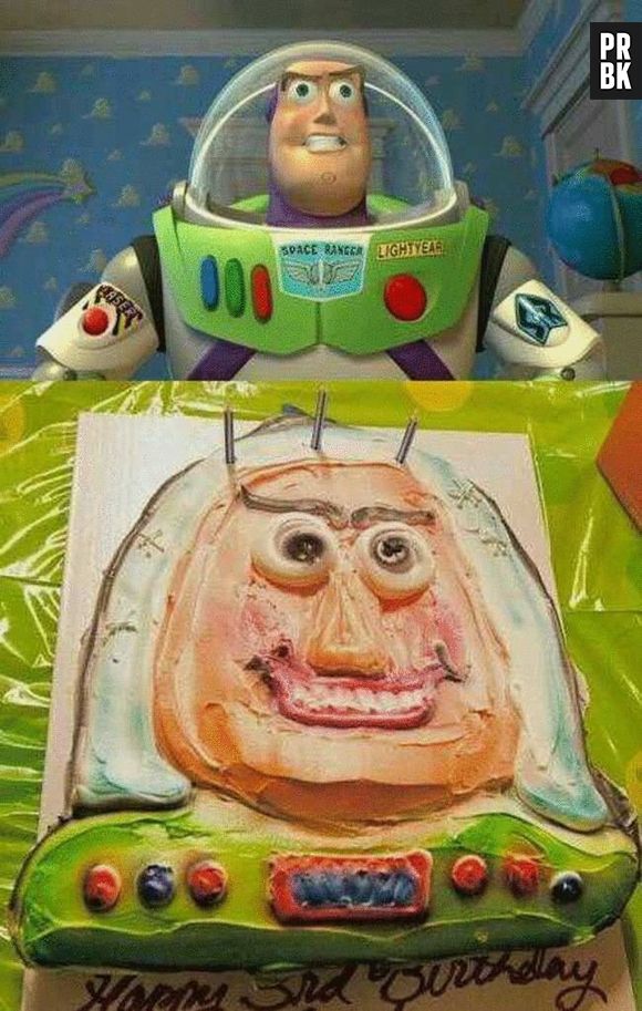 Esses bolos nunca dão muito certo