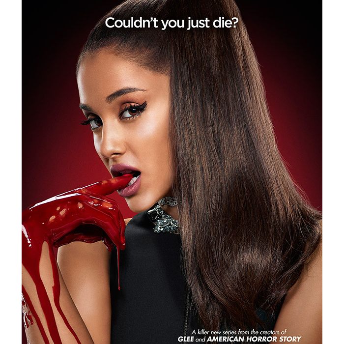  Cena vazada na web mostra Ariana Grande sendo morta em &quot;Scream Queens&quot; 