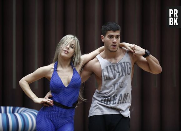 Arthur Aguiar e Mayara Araújo pegam pesado no ensaio para o "Dança dos Famosos"