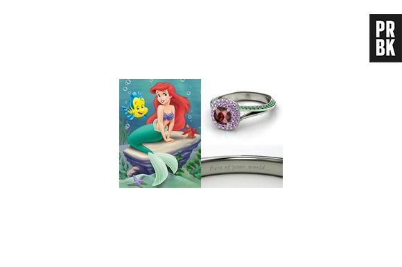 A nossa "Pequena Sereia", Ariel, ganhou uma jóia que super combina com ela