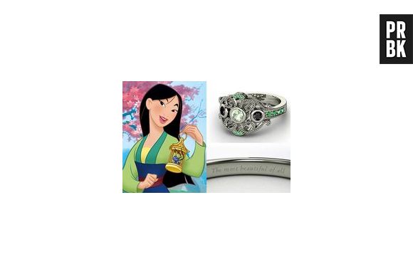 A jóia de "Mulan" é com certeza a mais bonita de todas