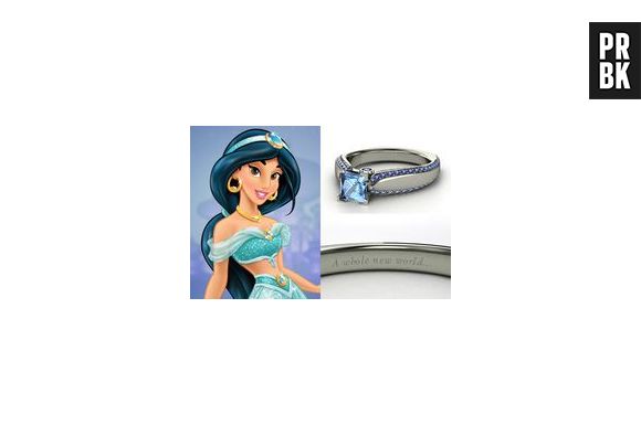 Todo mundo vai querer esse anel da Jasmine, de "Aladdin"