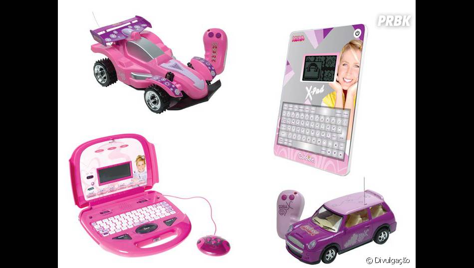Os brinquedos da Xuxa ficaram mais modernos e viraram laptops, tablets ...