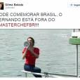  Ser&aacute; que Ana Paula Padr&atilde;o ficou feliz ao ver Fernando eliminado do "MasterChef Brasil"? 