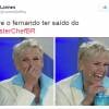 Xuxa também deve ter rido bastante com a eliminação de Fernando no "MasterChef Brasil"