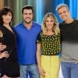  Giovanna Ewbank, Joaquim Lopes, Monica Iozzi e Otaviano Costa fazem parte do elenco atual de "Vídeo Show", da Globo 