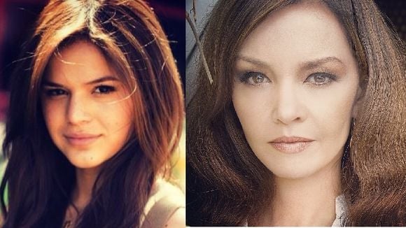 Bruna Marquezine ou Julia Lemmertz?! As atrizes estão idênticas para "Em Família"