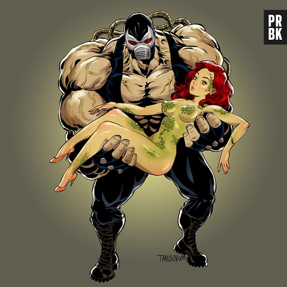 Parece que o Bane se deu bem com a Hera Venenosa...
