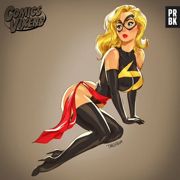 Essa Capitã Marvel pode mandar em quem ela quiser!
