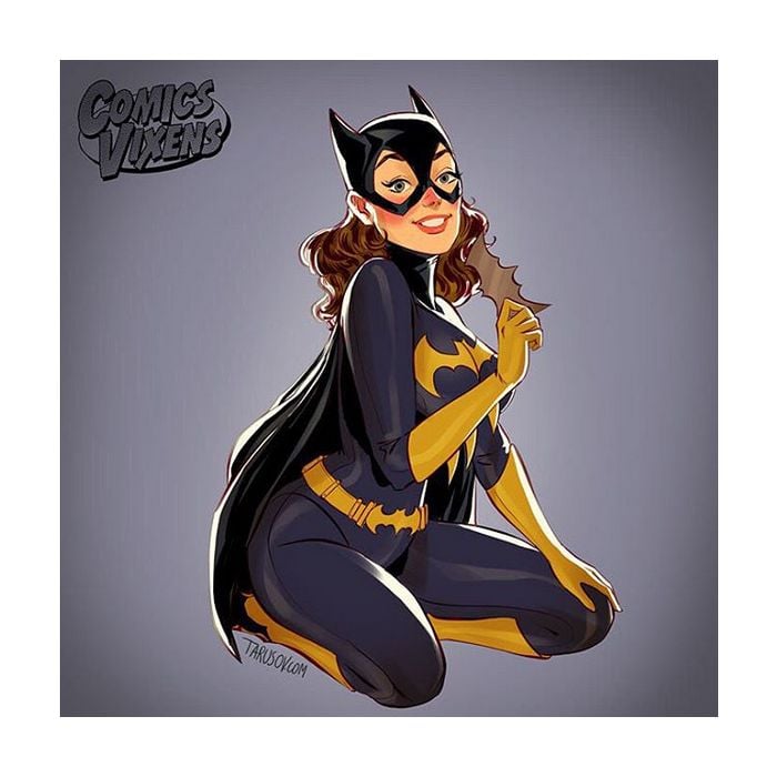 Quem resiste aos encantos da Batgirl?