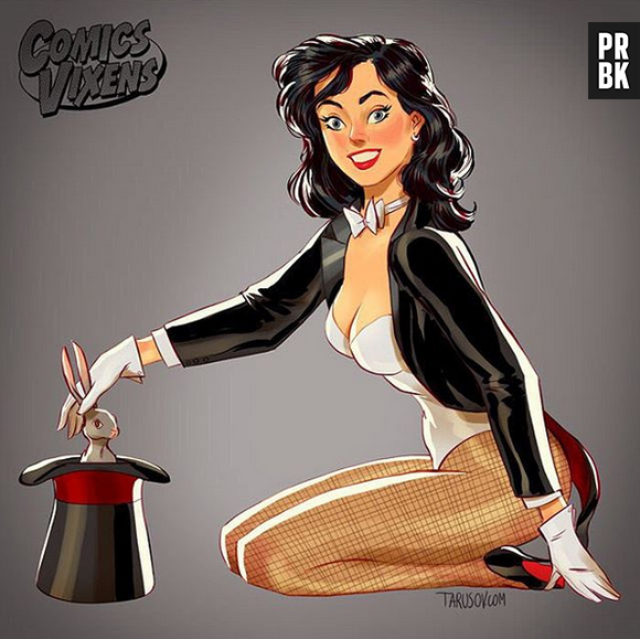 A Zatanna está muito gata, pode falar