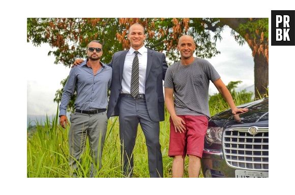 Paulo Gustavo, Júnior Cigano e Márcio Kieling arrasam no intervalo de seus trabalhos em "Vai que Cola - O Filme"