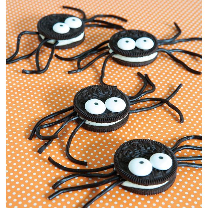 Essas aranhas de Halloween estão com uma ótima cara, não?