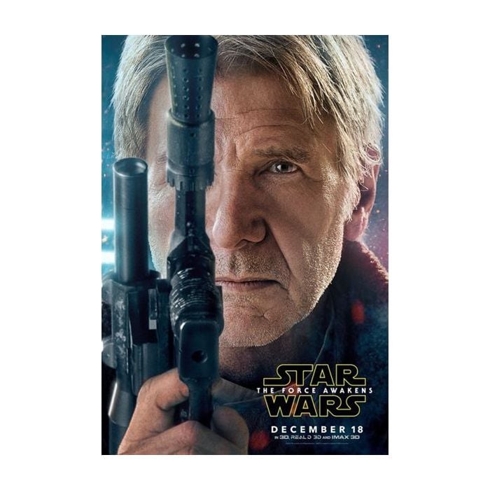 &quot;Star Wars VII&quot;: Harrison Ford volta a dar vida ao personagem Han Solo