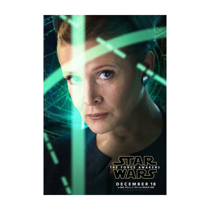 &quot;Star Wars VII&quot;: Leia (Carrie Fisher) está de volta