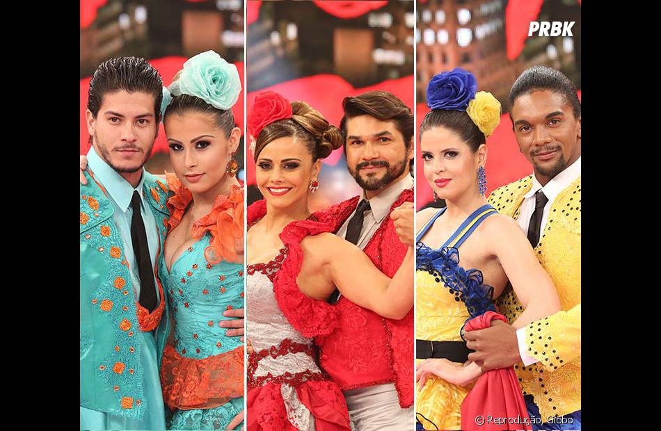 Em 2015, a final da Dança dos Famosos foi disputada entre ...