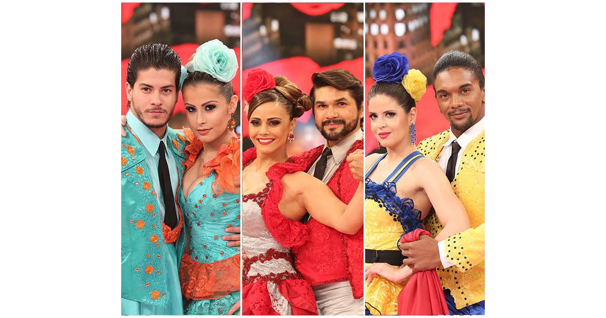 Em 2015, a final da Dança dos Famosos foi disputada entre ...