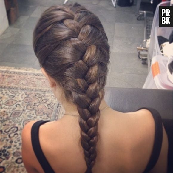 Lua Blanco compartilha o penteado do dia com os fãs