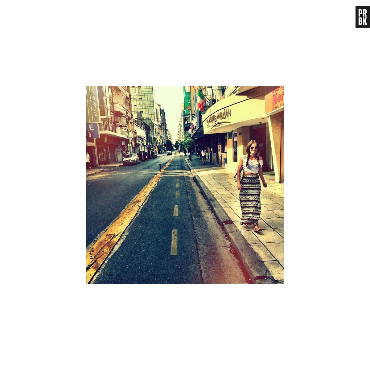 Foto: Lua Blanco aproveita viagem no exterior - Purebreak